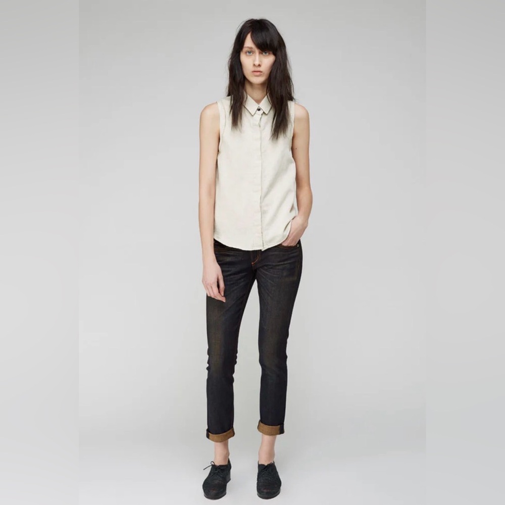 Rag & Bone Blue Dre Slim Boyfriend Jean